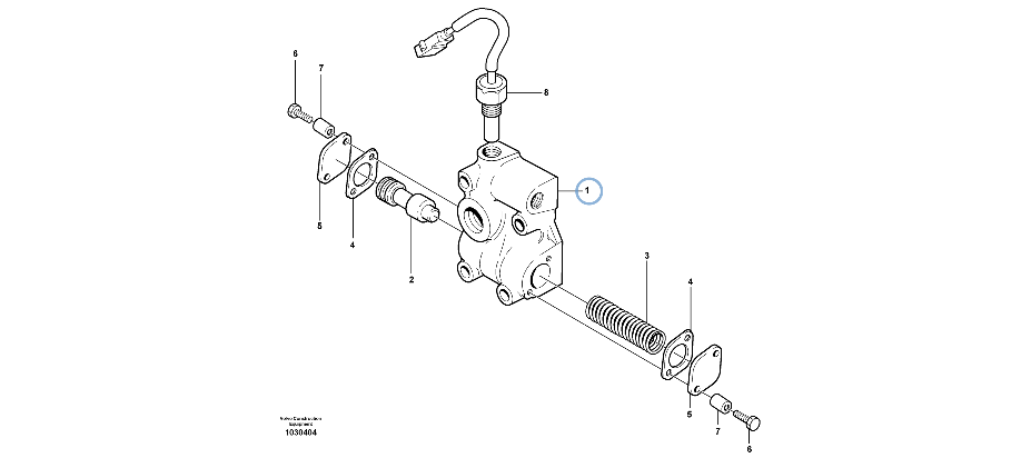 11037252 - Lub Oıl Valve