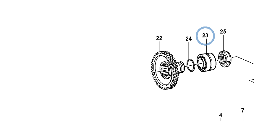 11037809 - ROLLER BEARING