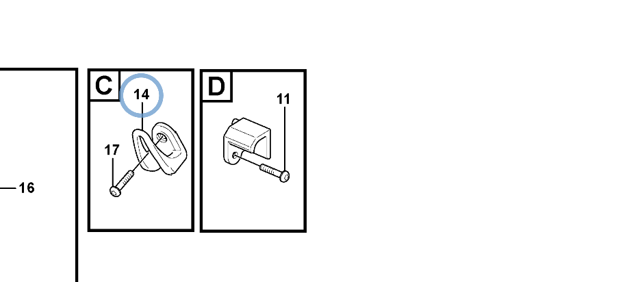11078015 - Clothes Hook
