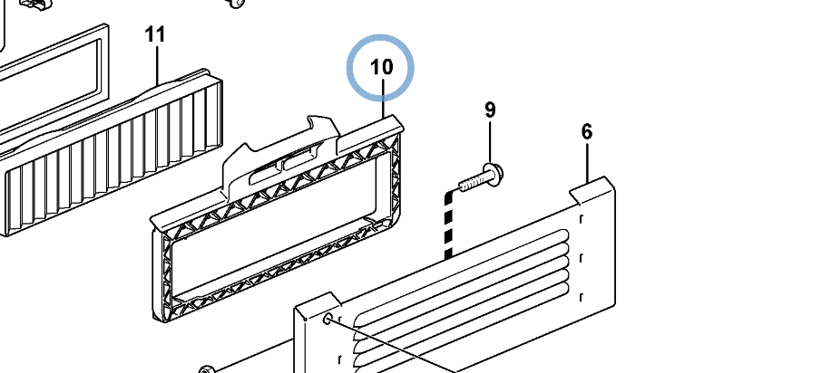 11205414 - Filter Retainer