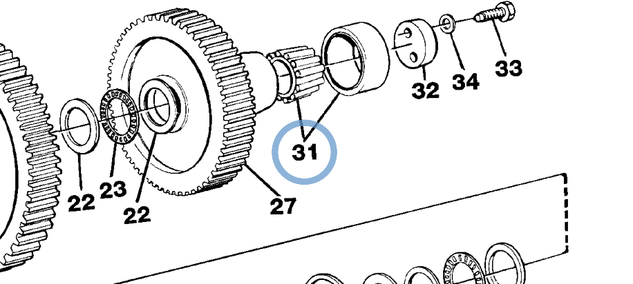 11997939 - Roller Bearıng