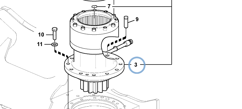 14541069 - Swing Gearbox