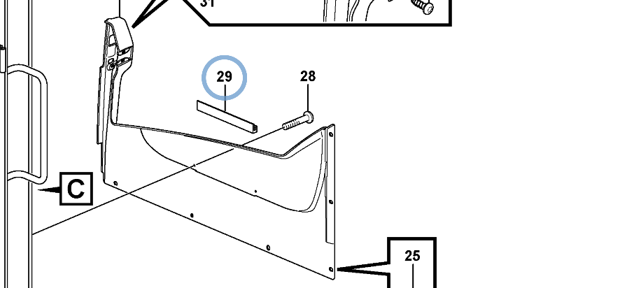 15017900 - Attachıng Strip