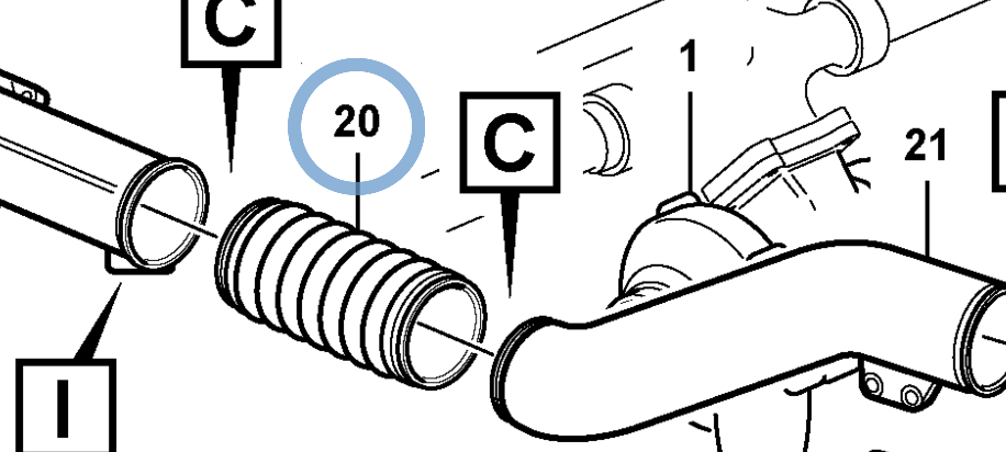 15084140 - Charge Aır Hose