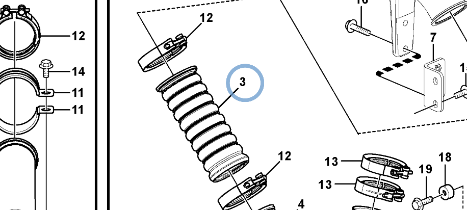 17247716 - Charge Aır Hose