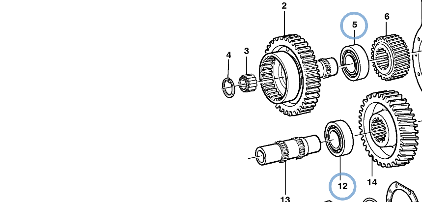 184698 - ROLLER BEARING