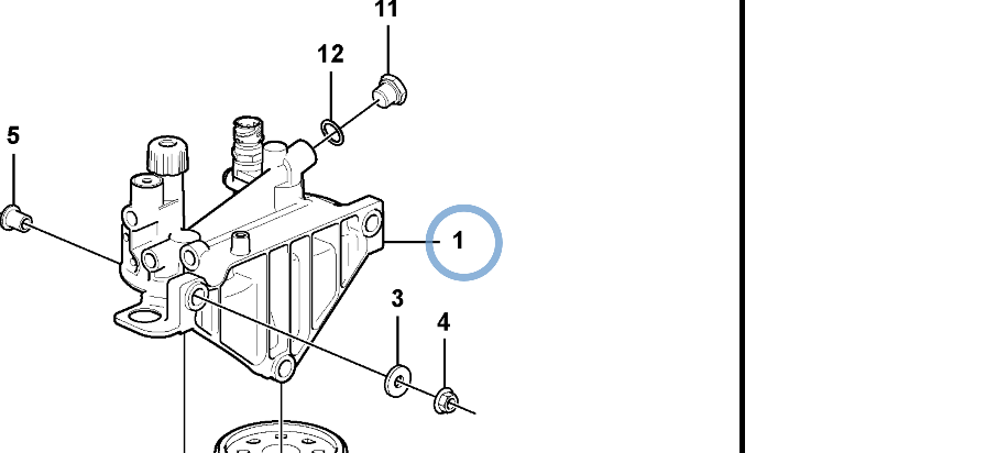 22035823 - Fuel Filter Housıng