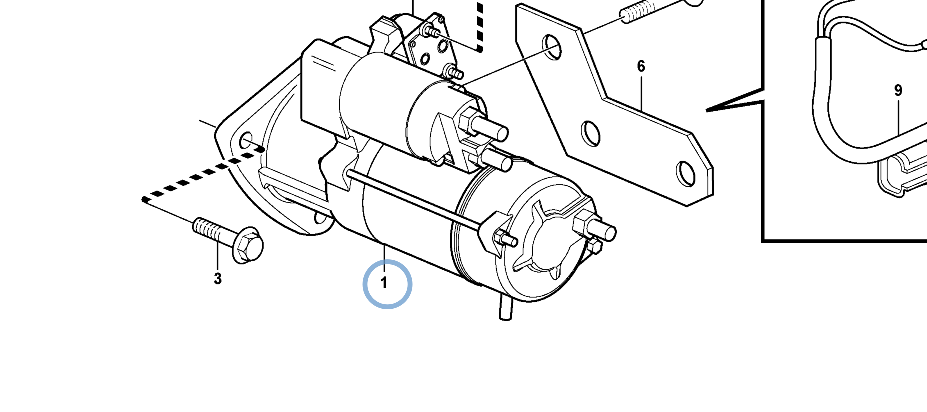22851149 - Starter Motor