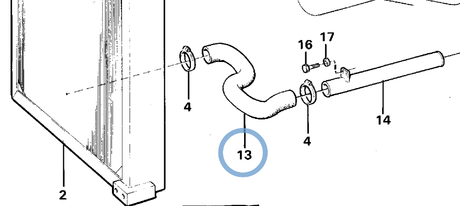 4775275 - Radıator Hose