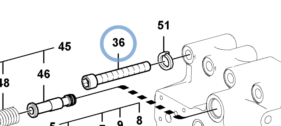 9016-21620 - Hex Socket Screw